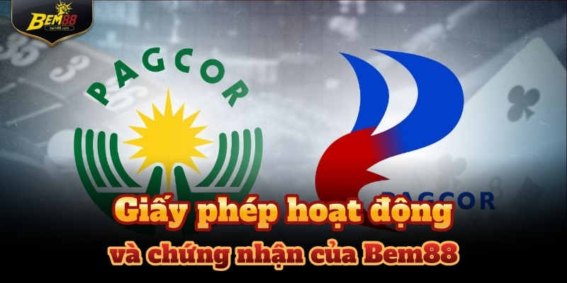 Yếu tố quan trọng khẳng định uy tín của Bem88 chính là giấy phép uy tín