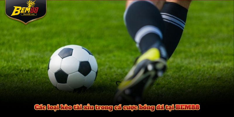Các loại kèo tài xỉu trong cá cược bóng đá tại BEM88